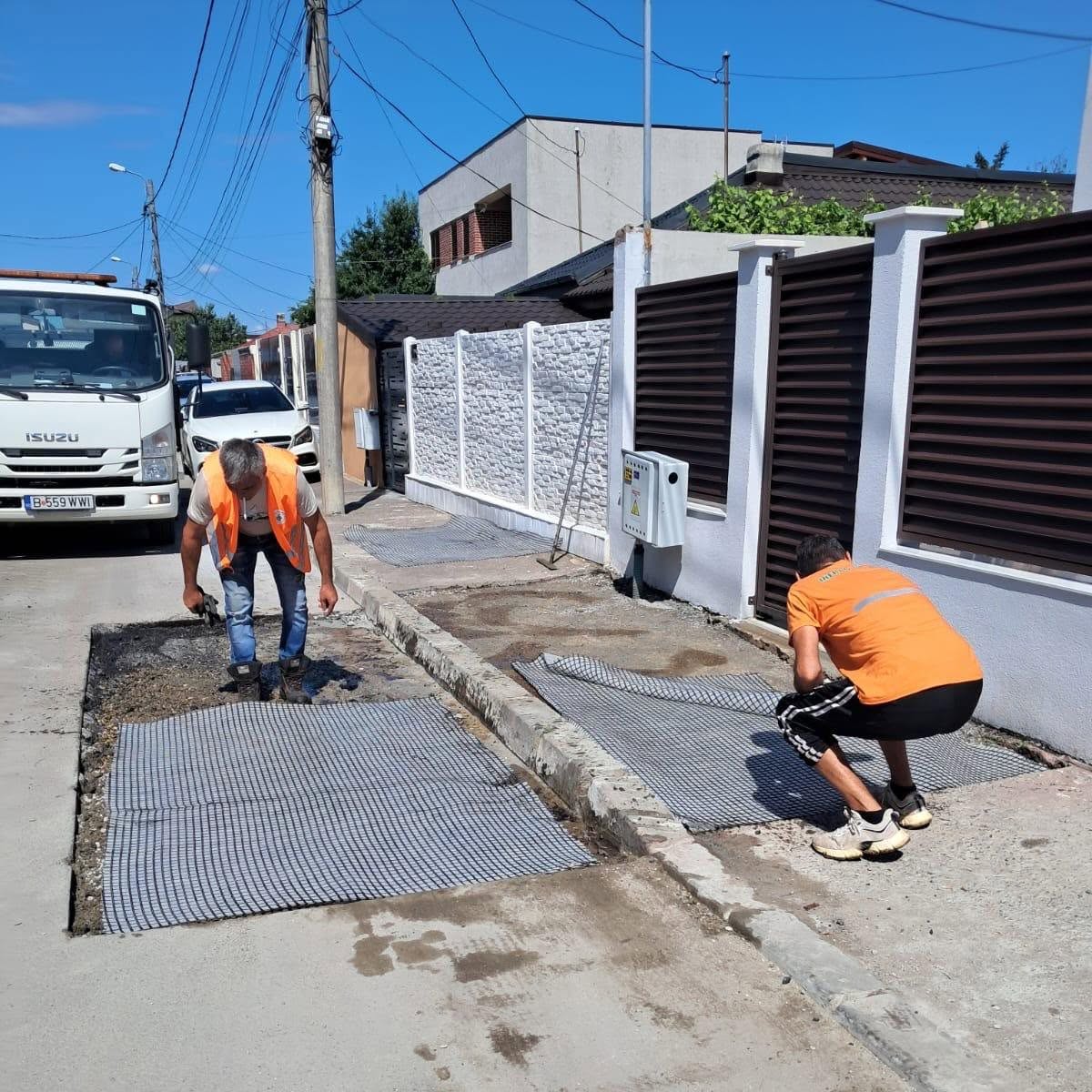 Sectorul 5 se modernizează pas cu pas! Infrastructură 5 continuă lucrările pentru un carosabil mai sigur și condiții mai bune de circulație