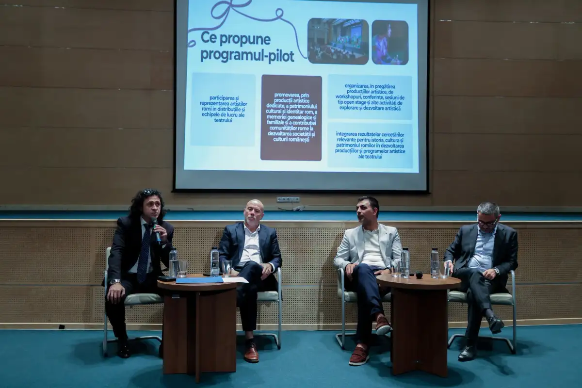 Cultura romă, de la reprezentare la creație: program-pilot lansat alături de Teatrul Muzical Ambasadorii
