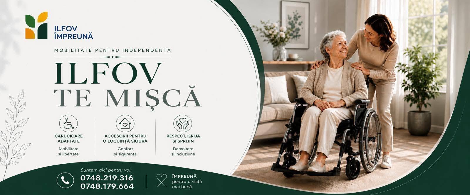Primarul Gabriel Lupulescu aduce vești bune pentru Bragadiru: „Ilfov te mișcă”, program gratuit pentru persoanele cu dizabilități și seniori