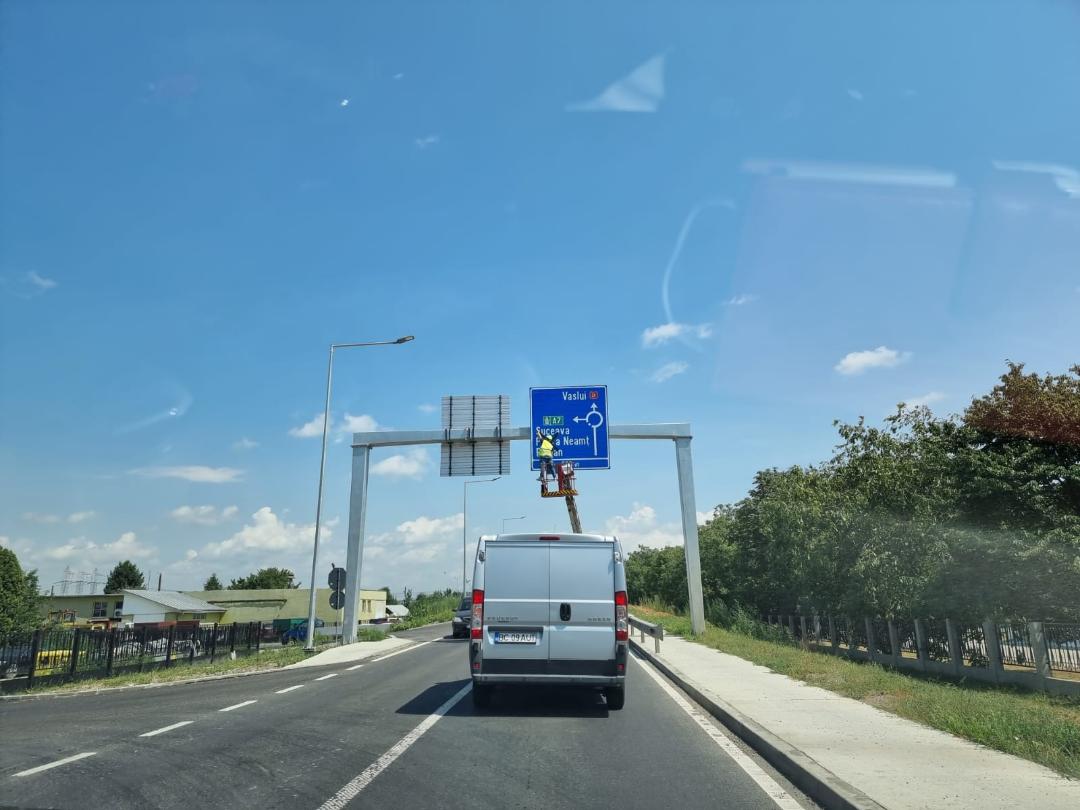 Centura Bacăului se închide de luni pentru a fi conectată la noul tronson al autostrăzii A7