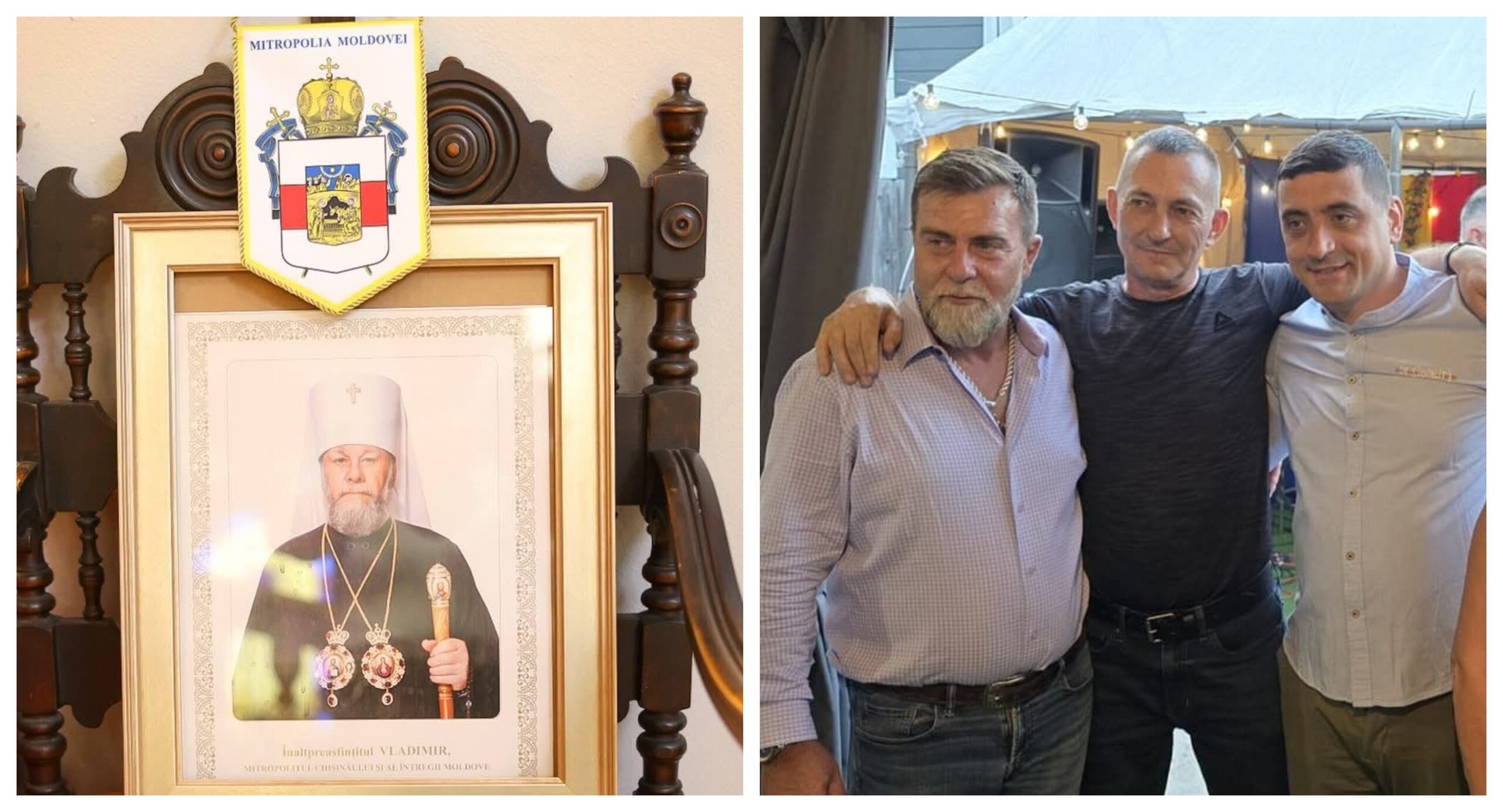 EXCLUSIV George Simion a participat în SUA la un eveniment organizat de o biserică românească subordonată Patriarhiei Moscovei