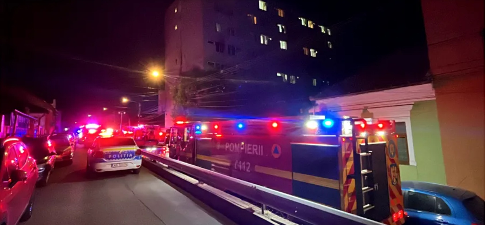 Incendiu într-un cămin studențesc din Cluj-Napoca. Toți studenții au fost evacuați și mutați