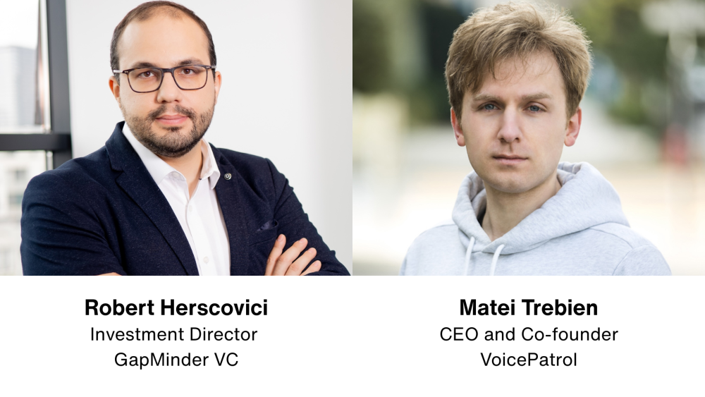 Fondul VC GapMinder conduce o investiție de 3,4 milioane de dolari în start-up-ul românesc VoicePatrol